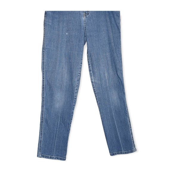 Vintage Bill Blass Stretch High Waist Mom Jeans Size 6P - Picture 4 of 9